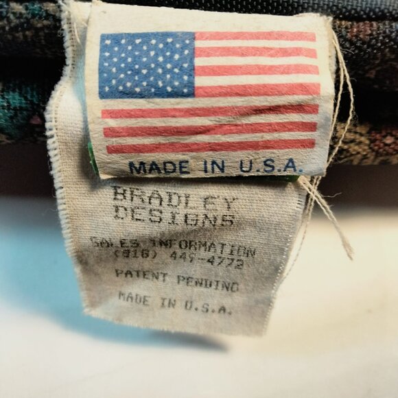 Bradley Designs Chair Portable Soft Stadium Camp Blue Paisley Adjustable Straps - Picture 11 of 11